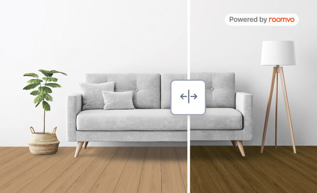 visualizer powered by roomvo