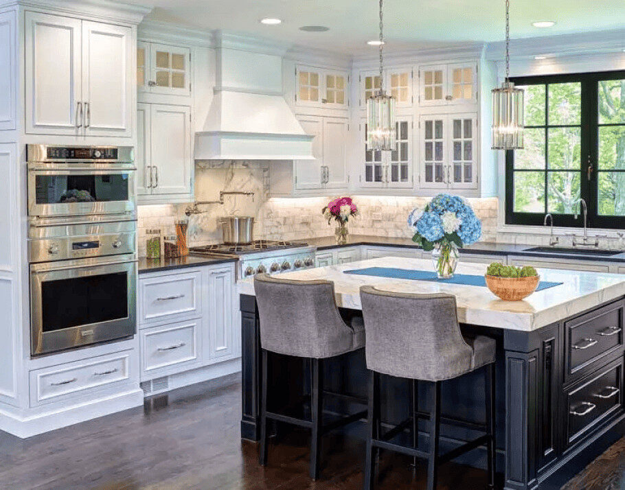 Quartz countertop at Raby Home